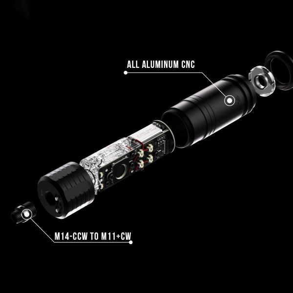 Eshooter X SLR Rifleworks 官方授權外觀 × Flare Smoky BT 智慧煙霧系統 Lancer Tactical, SLR Rifleworks, N.O.T.A.S., Flare Smoky BT, 曳光器, 煙霧曳光器, Tracer Unit, 假滅音器, Eshooter, YMS