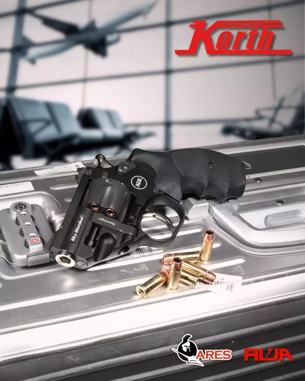 ARES KORTH Sky Marshal CO2 左輪手槍 ARES Airsoft
APR-007
KORTH Sky Marshal
CO₂ Revolver
氣動左輪手槍
Airsoft 手槍
生存遊戲 枪械
氣槍 全金屬
ARES 左輪氣槍
Revolver 氣動槍
6mm BB 彈槍
可調整 Hop-Up