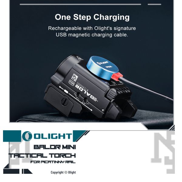 OLIGHT BALDR Mini Tactical Light & Laser (Black) OLIGHT,BALDR Mini,Tactical Light,Black,YMS AIRSOFT,YMS,AIRSOFT,YAMASHUN,TAIWAN AIRSOFT,AIRSOFT TAIWAN,亞瑪順,生存遊戲