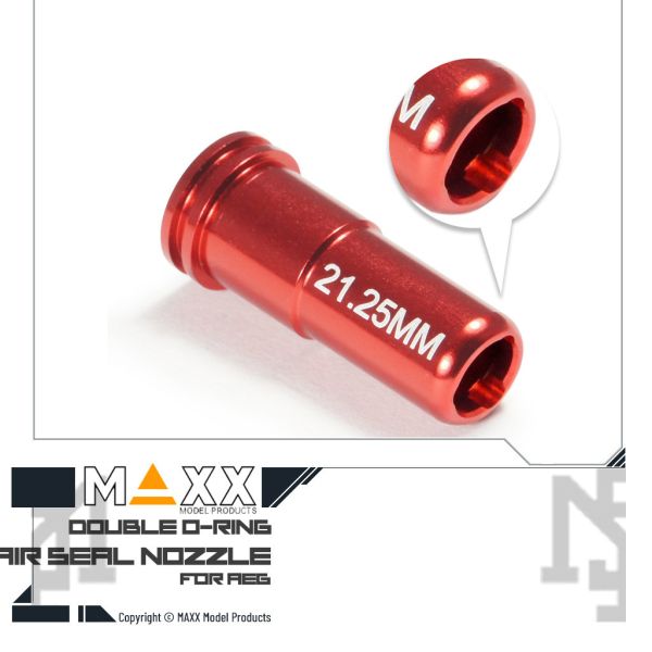 MAXX AEG Double O-Ring Air Seal Nozzle (21.25 mm) MAXX,AEG,Double O-Ring,Air Seal,Nozzle,21.25 mm