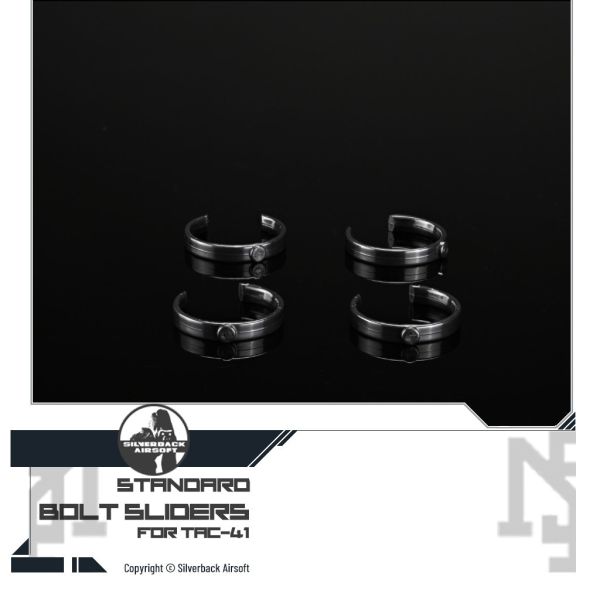 SILVERBACK TAC-41 Bolt Sliders (4 units per pack) Silverback,SBA,TAC-41,Bolt Sliders,YMS AIRSOFT,YMS,AIRSOFT,YAMASHUN,TAIWAN AIRSOFT,AIRSOFT TAIWAN,亞瑪順,生存遊戲