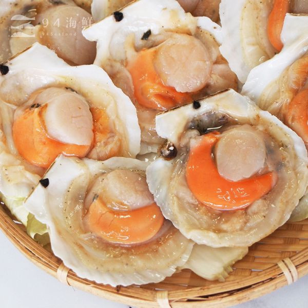 【1212】極鮮半殼扇貝(6/7)X8包 