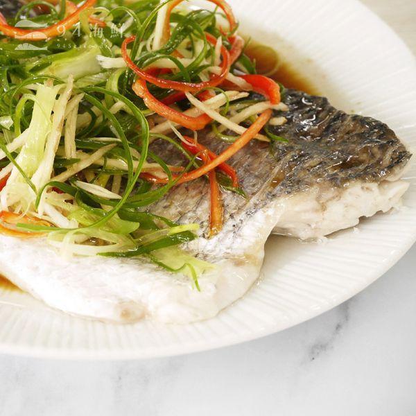 嚴選金目鱸魚菲力(400g上/片) 鱸魚