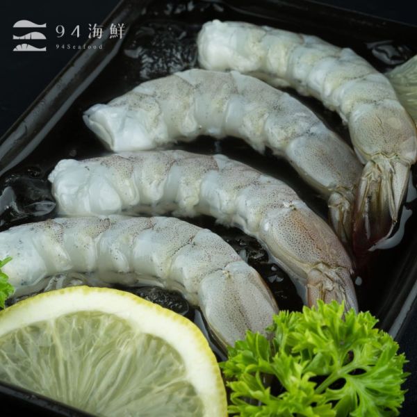 紅鑽白蝦仁26/30 (帶尾白蝦仁)-500克/包 