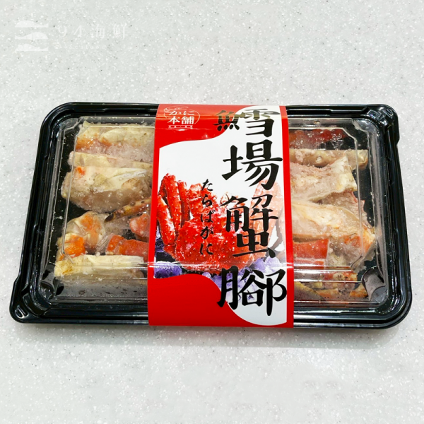 熟帝王蟹腳(鱈場蟹腳)切盤  400g/盒 鱈場蟹
