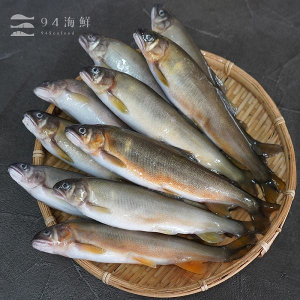 台灣特級爆卵黃金香魚(母)-6隻/盒 香魚