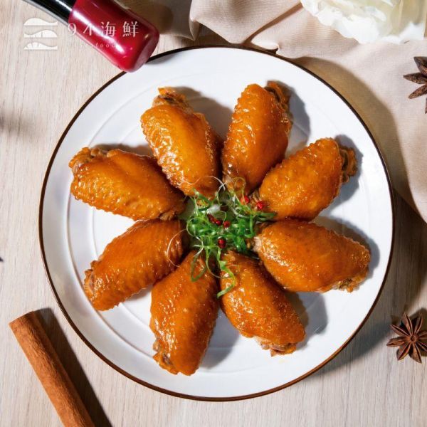 五星料理 ‧ 超嫩玫瑰油雞翅(10入) 