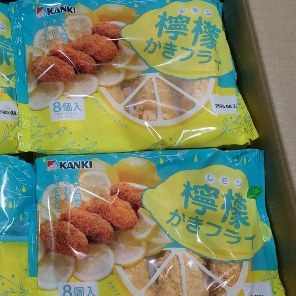 日本裹粉生蠔(檸檬口味) 日本生蠔
檸檬牡蠣