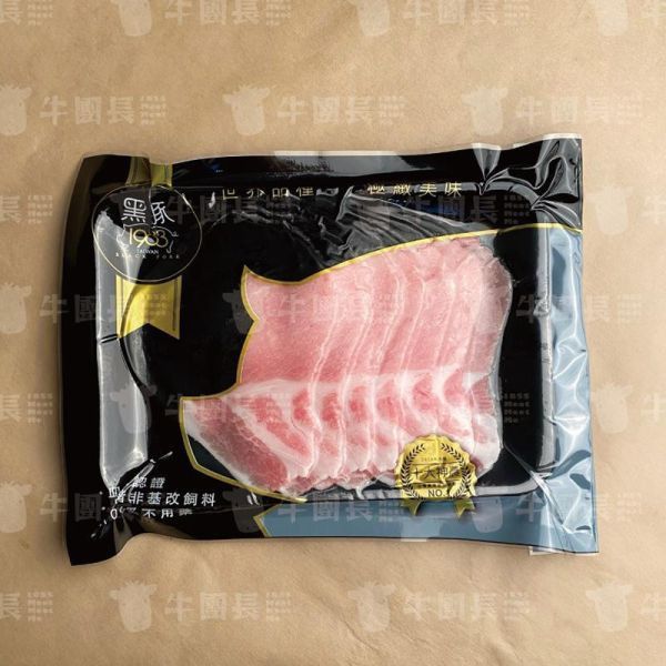 台灣神農1983黑豚-里肌火鍋肉片 