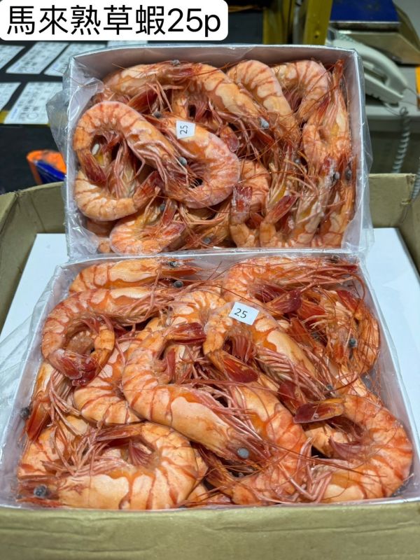 熟凍草蝦(25P/1000克) 草蝦