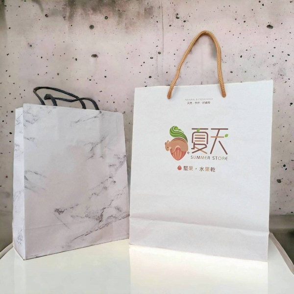 堅果空禮盒提袋 