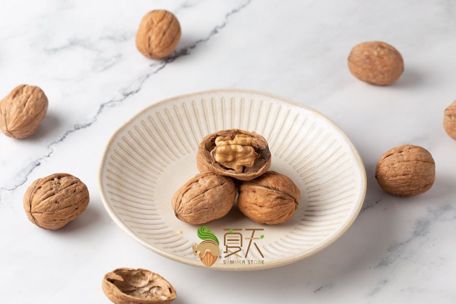美國加州帶殼核桃 夏天小舖-美國加州帶殼核桃