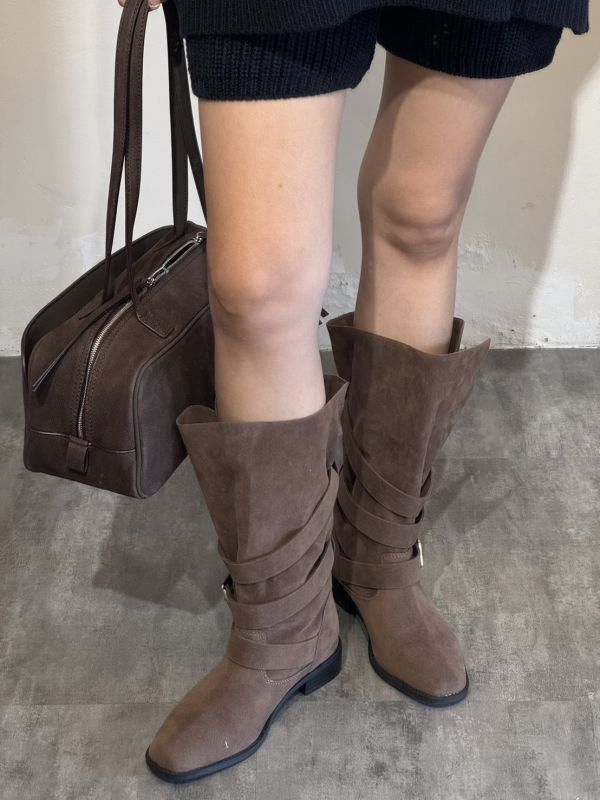 T014.騎士麂皮短靴 