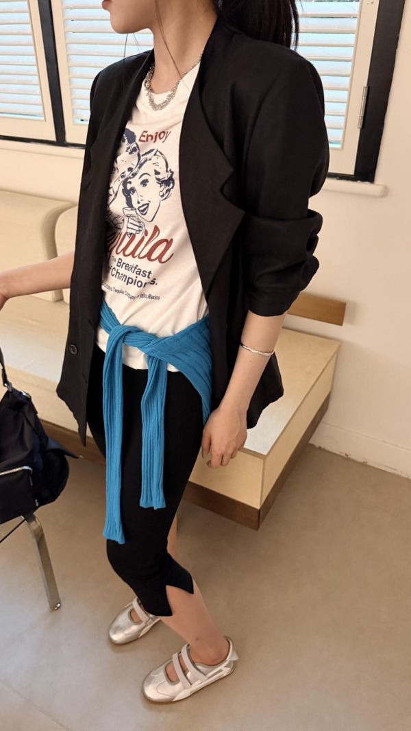 翻領西裝外套 