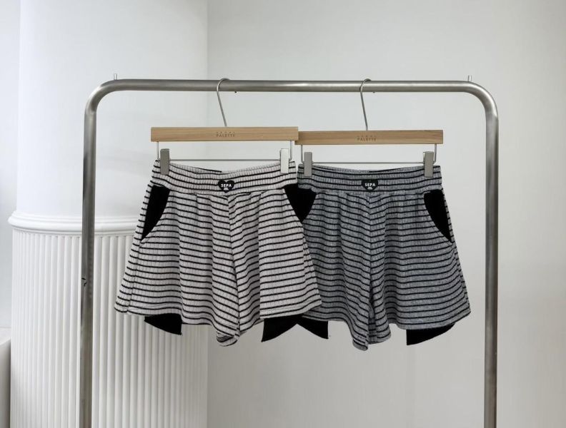 愛心配條紋套裝 