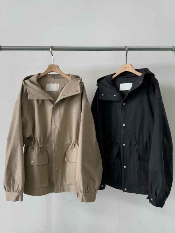 H013.連帽水洗外套 