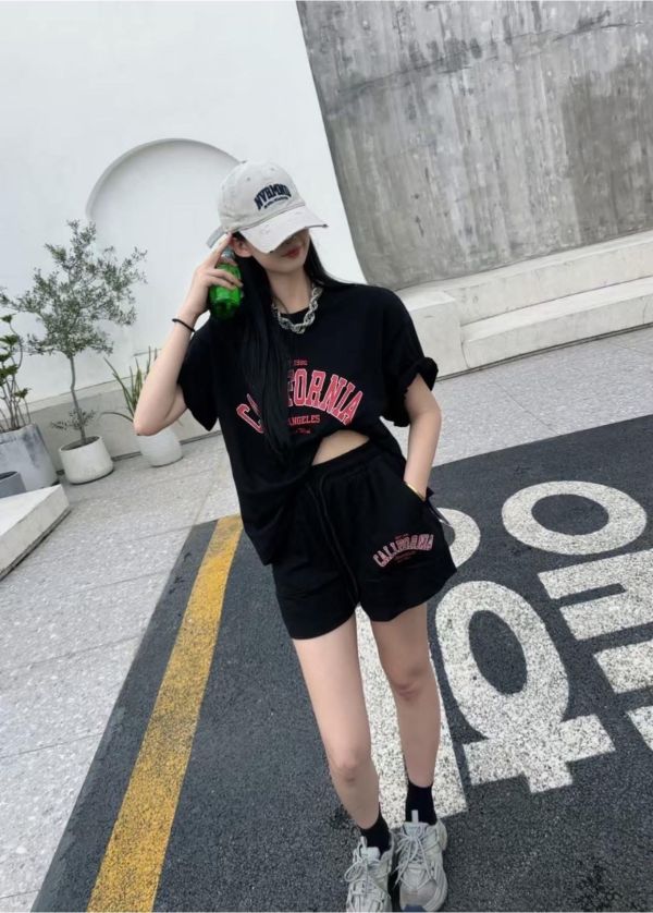 美式棉感套裝 