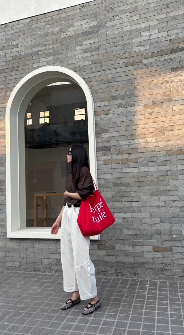 防曬光澤襯衫（棕色） 