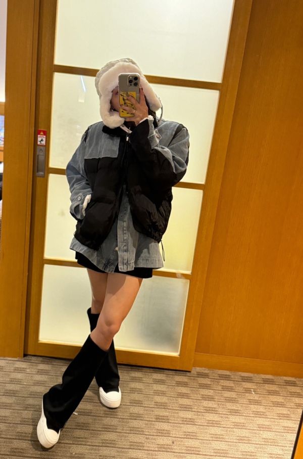 A20.時髦顯腿直褲管靴 