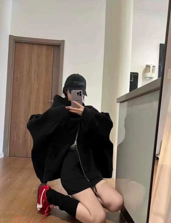 太空棉連帽外套 