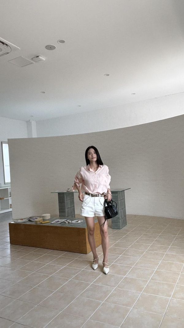 側刺繡logo襯（粉色） 