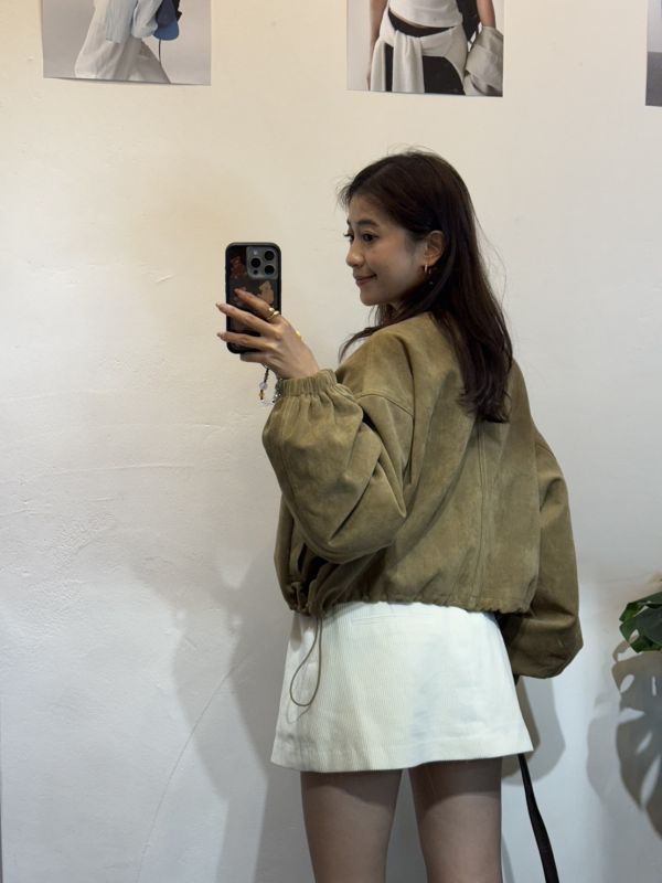 V07.簡約麂皮外套 