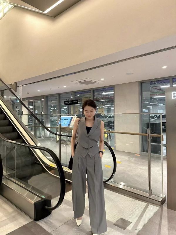 俐落感剪裁套裝 