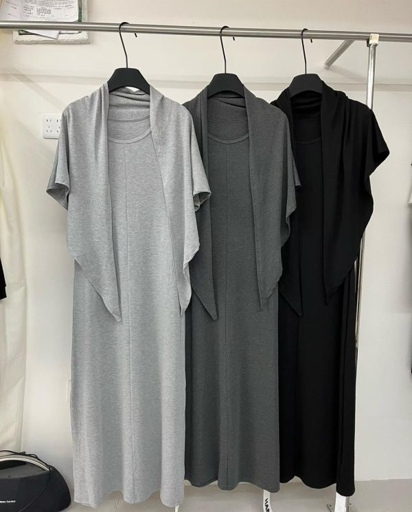 綁帶披肩背心洋 