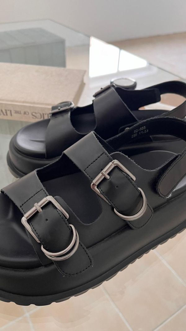 個性增高勃肯拖鞋 