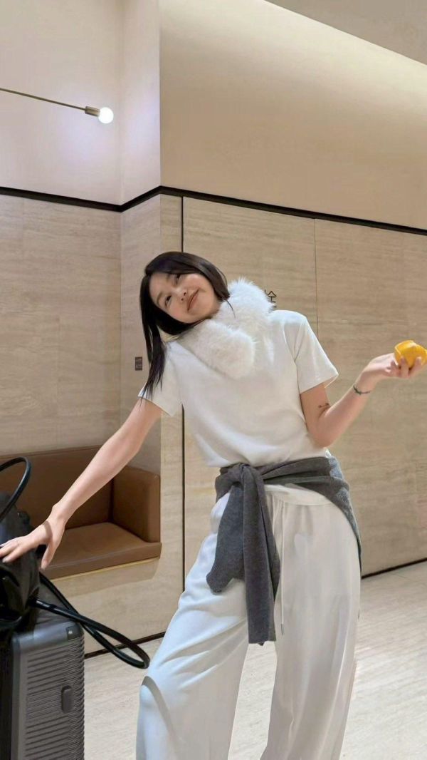 素面厚磅兩件套 