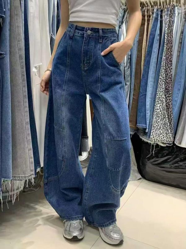 車線彎刀牛仔褲 