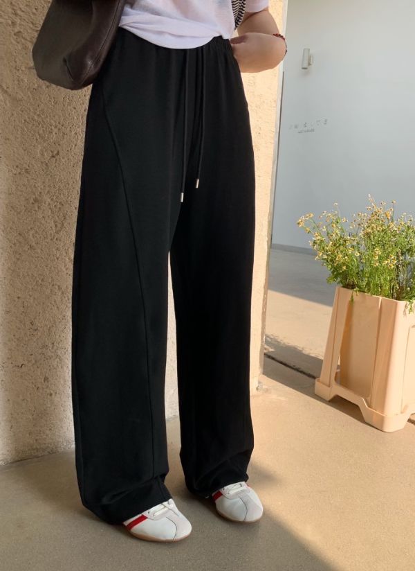 升級版薄棉彎刀褲 