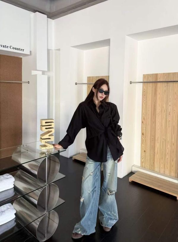 側綁帶天絲襯（黑白） 