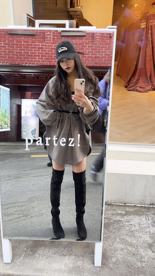 H18.顯瘦膝上靴（恰恰泡泡自留款） 