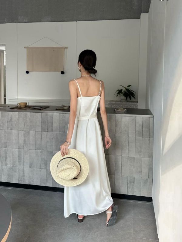 絲綢附帶洋（杏白） 