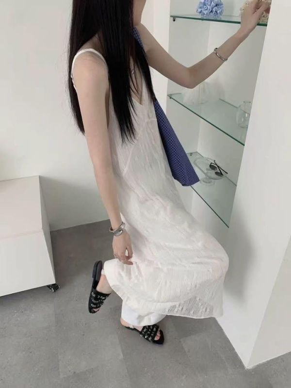 法式浪漫吊帶洋 