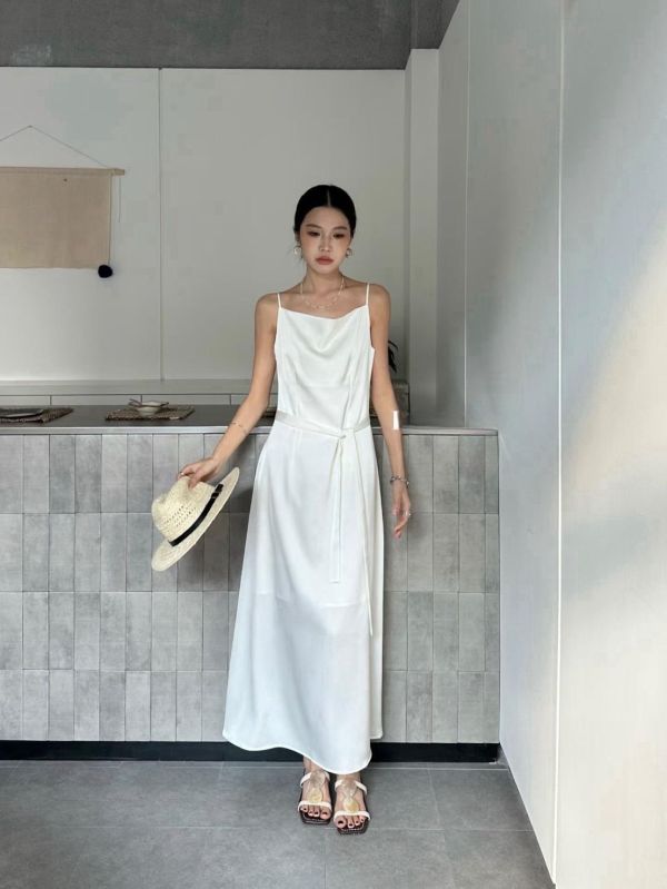 絲綢附帶洋（杏白） 