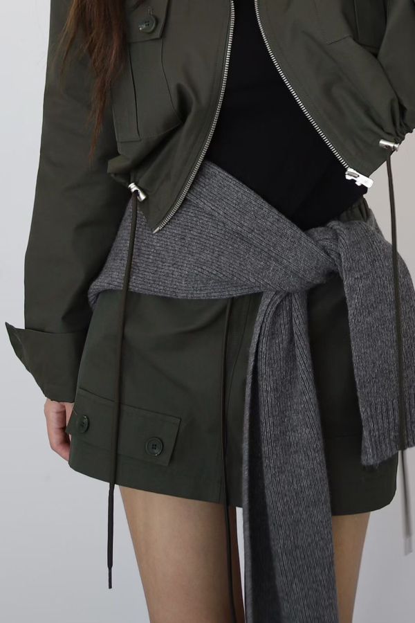 S010.造型短褲裙 