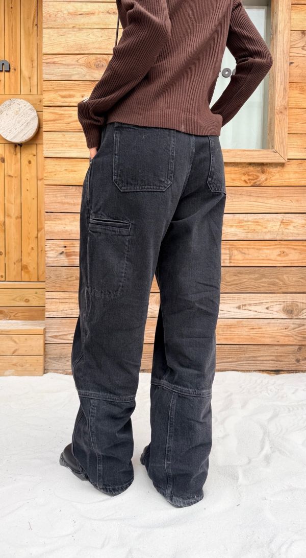 個性復古牛仔褲 