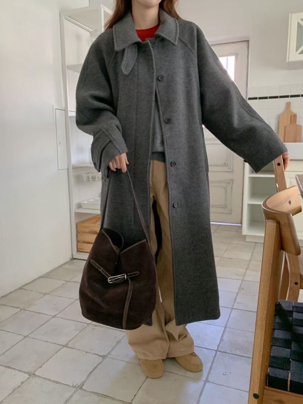 V029.鎖扣麂皮水桶包（牛皮工藝） 