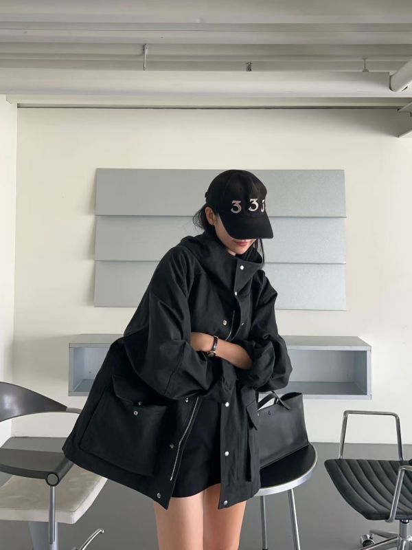 H013.連帽水洗外套 