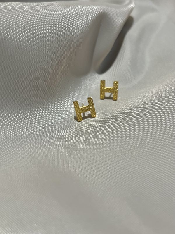 H閃鑽耳環 