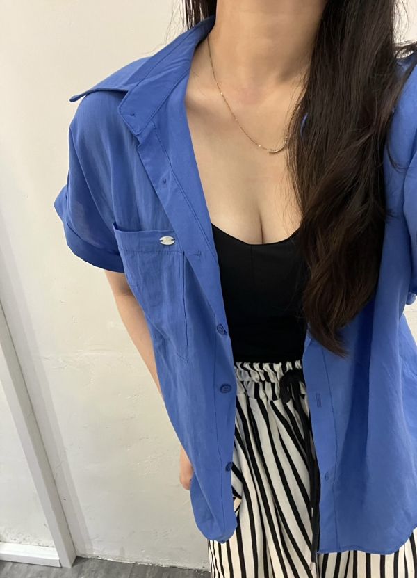 A44.笑臉鑽項鍊 