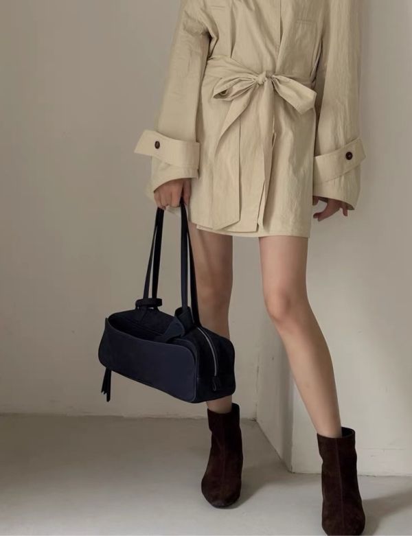 V031.水洗牛皮長提包（沙發感皮革） 