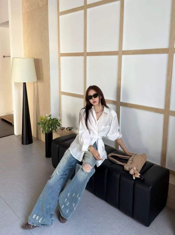 側綁帶天絲襯（黑白） 