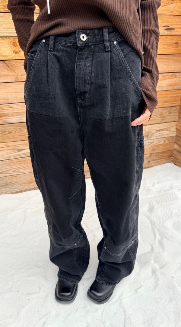 個性復古牛仔褲 