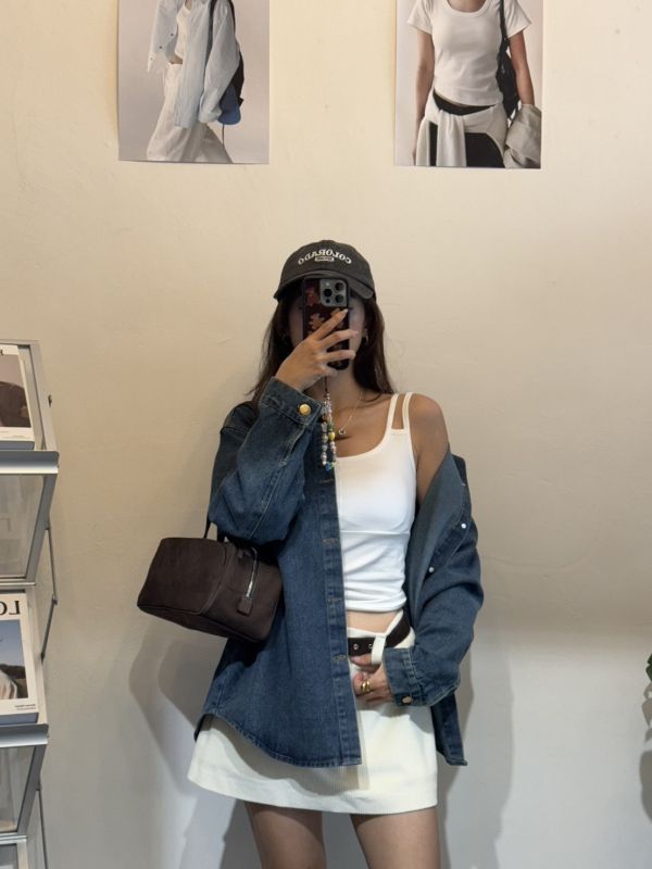 V031.水洗牛皮長提包（沙發感皮革） 