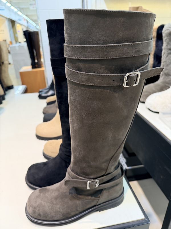 T011.麂皮復古長靴 