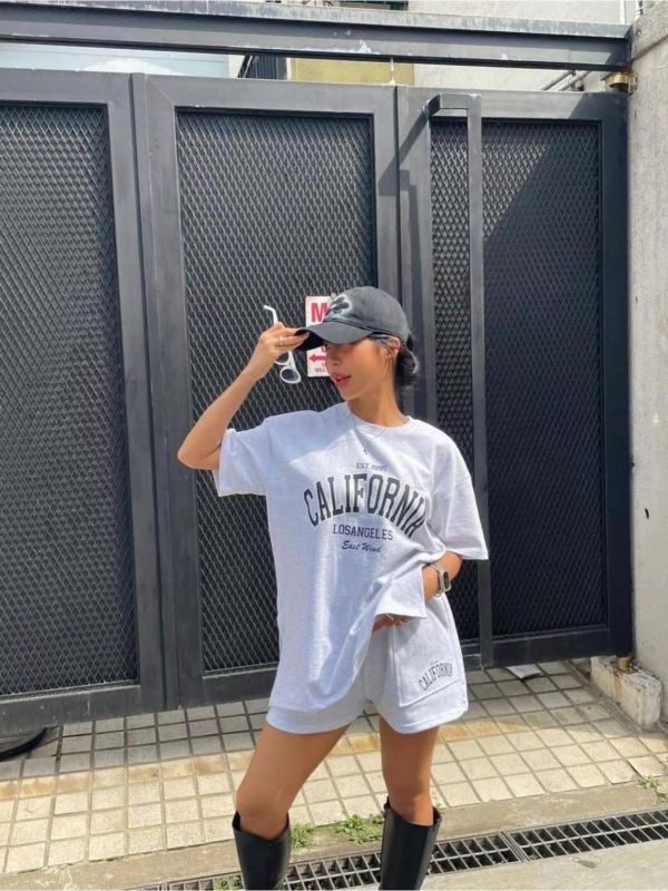 美式棉感套裝 