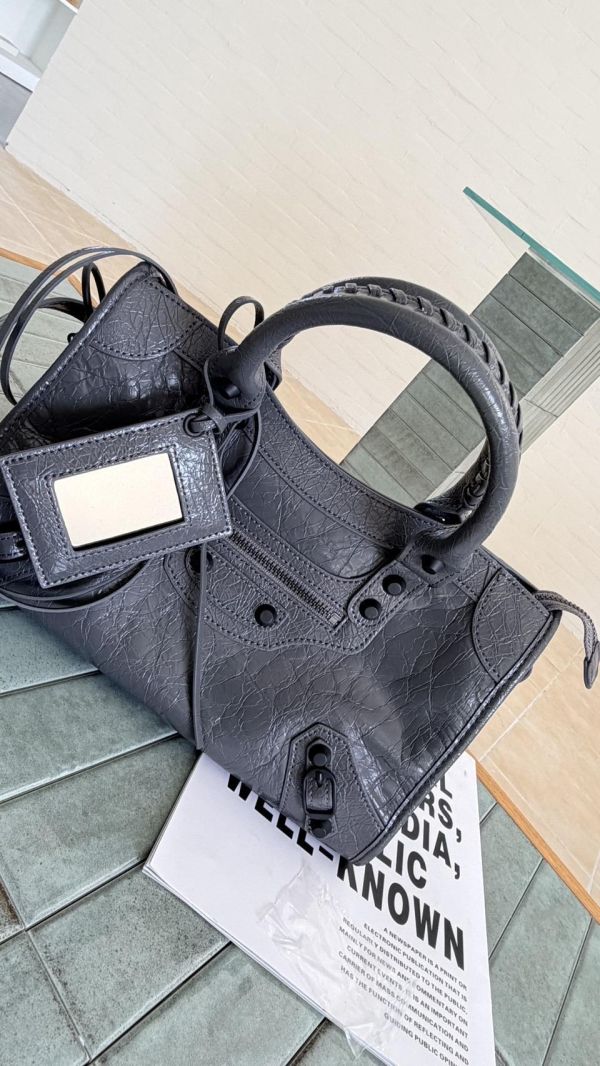 真皮機車包中號 